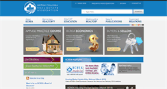 Desktop Screenshot of bcrea.bc.ca